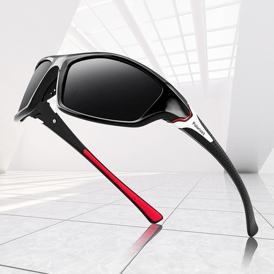 Luxury Polarized Sunglasses One Piece Fishing Classic Sun Glasses Men's Driving Shades Male sunglass Vintage Travel sunglass