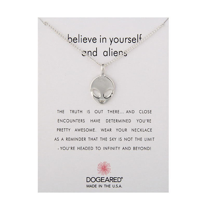New Trendy Alloy Cute Elegant Sun Love Star Leaves Clover Unicorn Luck Pendant Necklaces for Women Fashion Accessories Jewelry