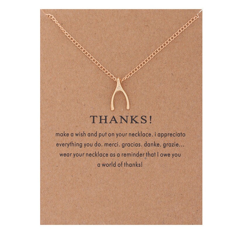 New Trendy Alloy Cute Elegant Sun Love Star Leaves Clover Unicorn Luck Pendant Necklaces for Women Fashion Accessories Jewelry