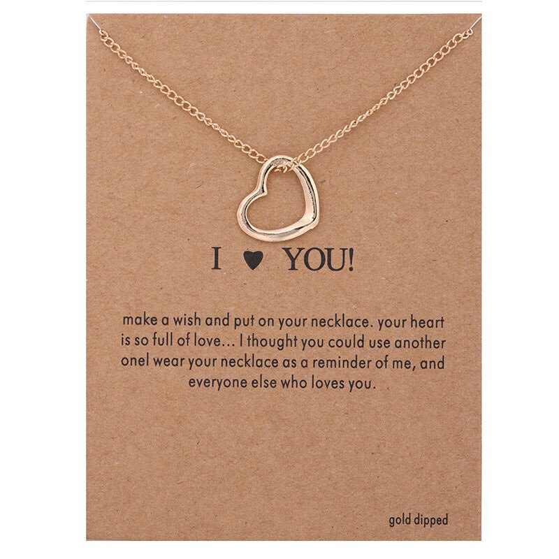 New Trendy Alloy Cute Elegant Sun Love Star Leaves Clover Unicorn Luck Pendant Necklaces for Women Fashion Accessories Jewelry
