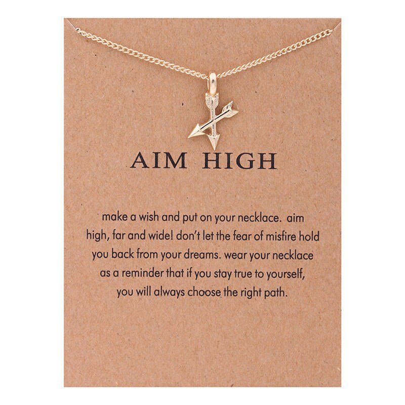 New Trendy Alloy Cute Elegant Sun Love Star Leaves Clover Unicorn Luck Pendant Necklaces for Women Fashion Accessories Jewelry