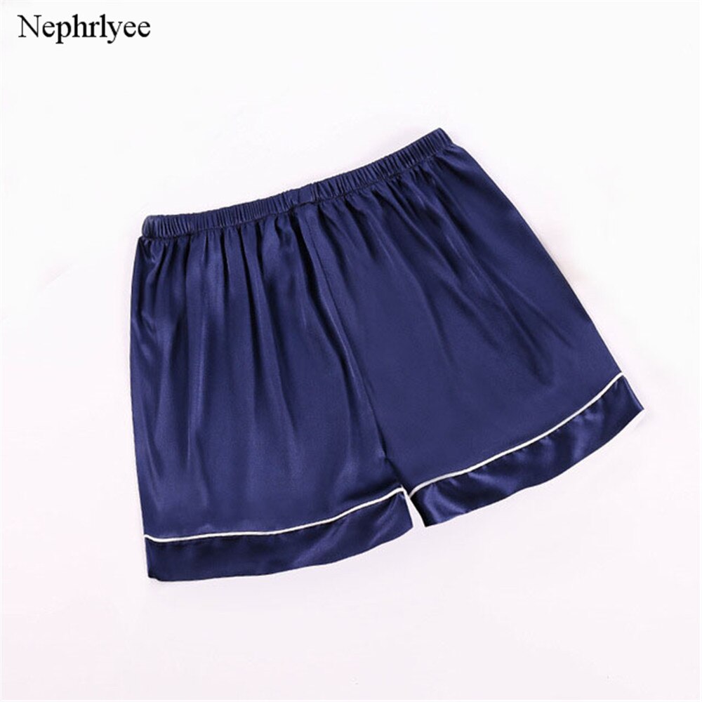 New Women Short Pant Casual Lady Lovely Loose Soft Imitation Silk Pants Summer Leisure Shorts Home Clothes S00306