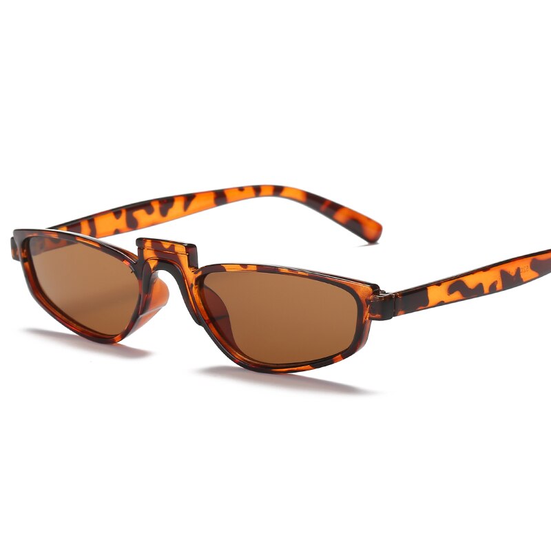 Small sunglass square fashion supermodel sunglasses Shocked personality sunglass women metal hinges bright sunglases