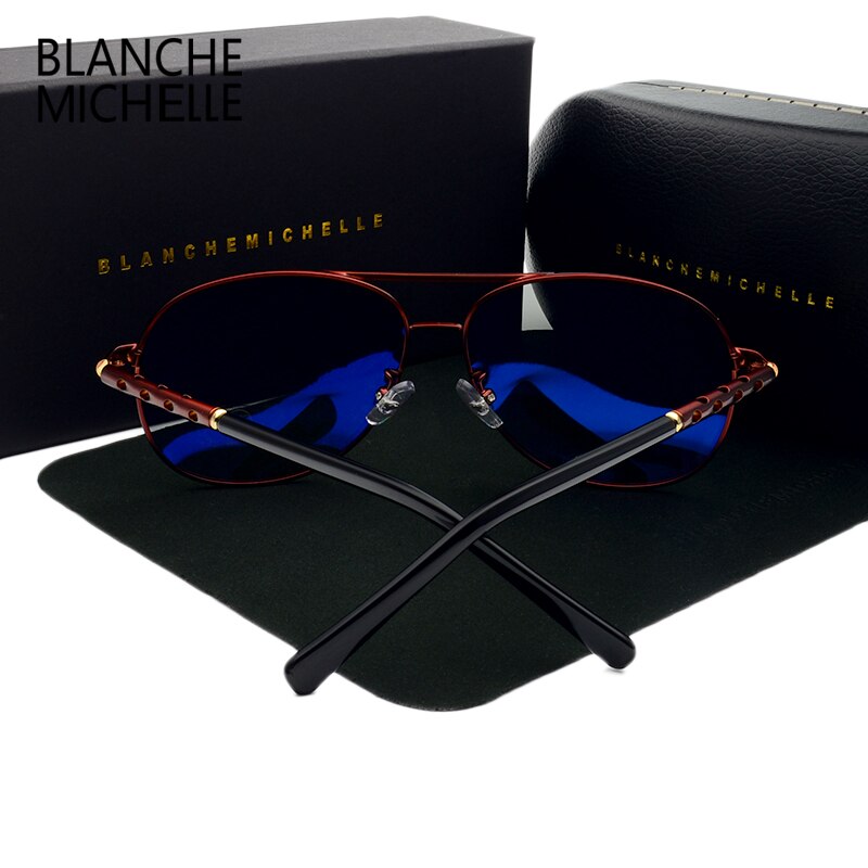 High Quality Sunglasses Men Polarized UV400 Driving Sun Glasses Mens Vintage Anti-glare Sunglass 2020 okulary oculos With Box
