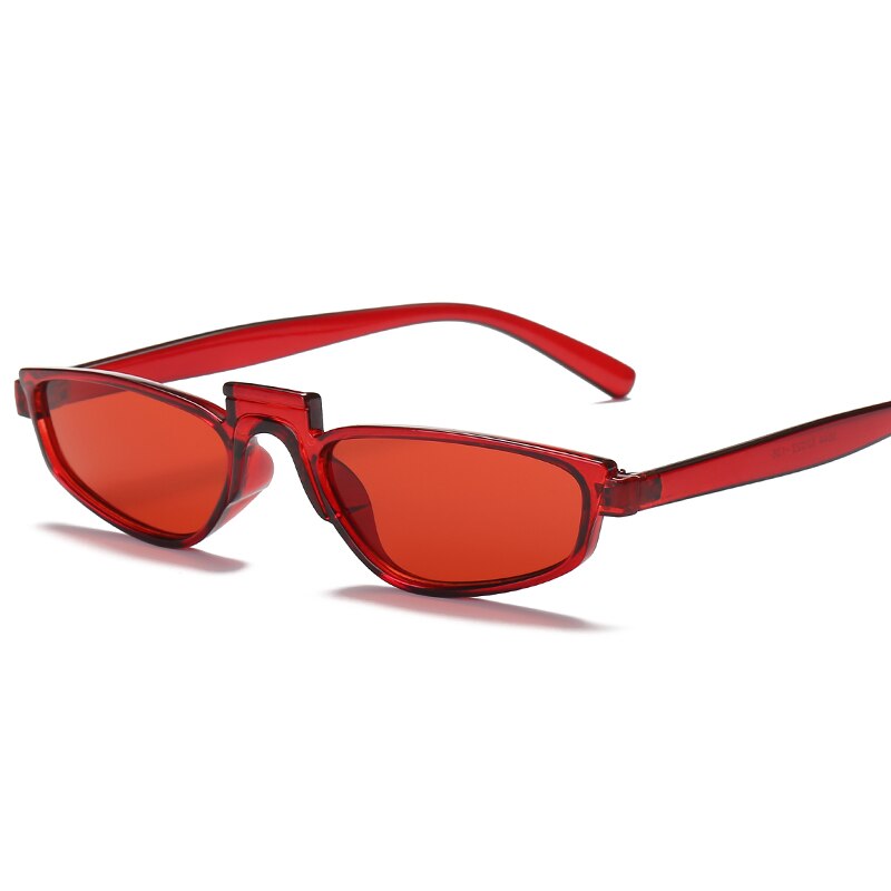 Small sunglass square fashion supermodel sunglasses Shocked personality sunglass women metal hinges bright sunglases