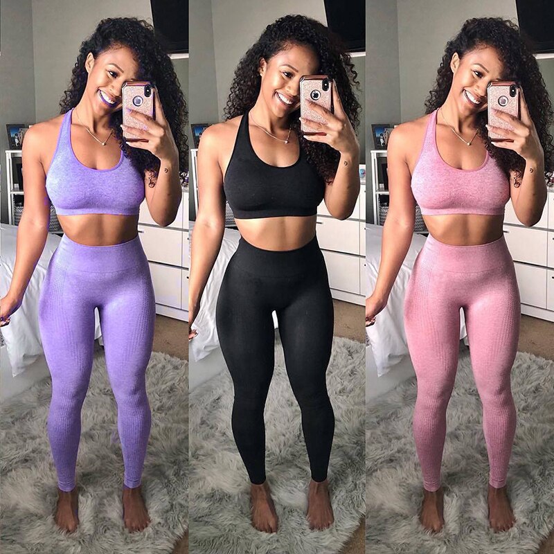 Rooftrellen 10%Spandex Seamless Leggings Women Fitness Leggings For Women Jeggings Sportswear Femme High Waist Exercise Leggings