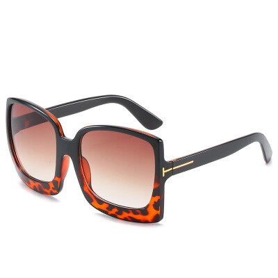 Square Oversized Women Sunglasses 2020 Brand Designer Female Big Frame Sunglass UV400 gafas de sol mujer Sun glasse Women