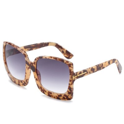 Square Oversized Women Sunglasses 2020 Brand Designer Female Big Frame Sunglass UV400 gafas de sol mujer Sun glasse Women