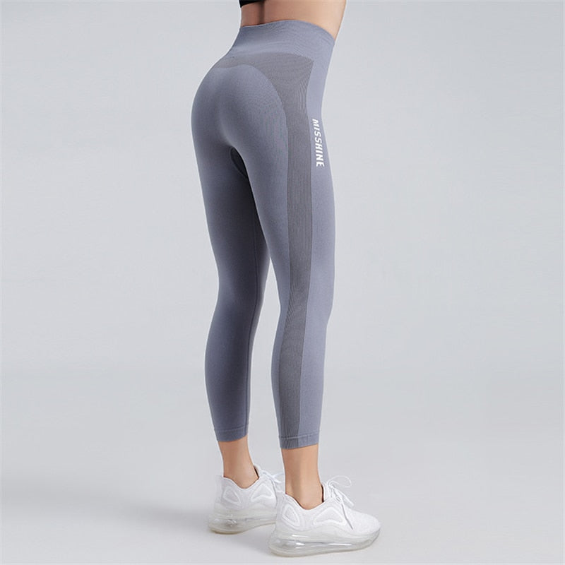 Sports Leggings 3/4 Length for Women Gym Leggings Sport Joggers Women Fitness Leggings Legins Mujer Gym Fashion Pants